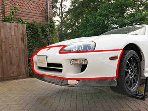 Hovedbilde Toyota Supra OEM Style Front Bumper - carbon 