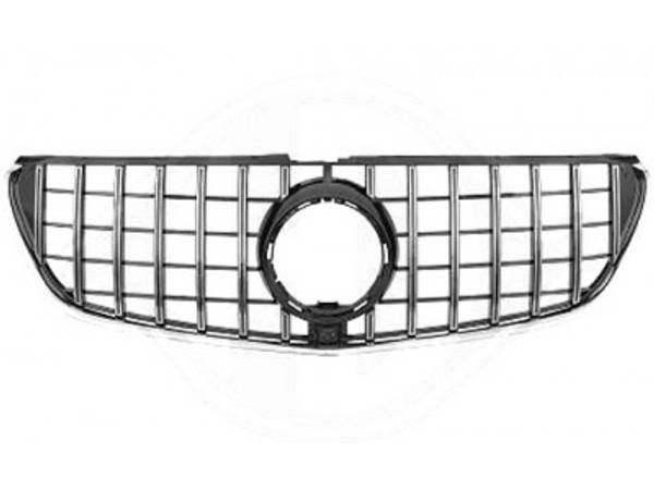 Mercedes Viano W447 Frontgrill GT Design Sort / Krom 14-