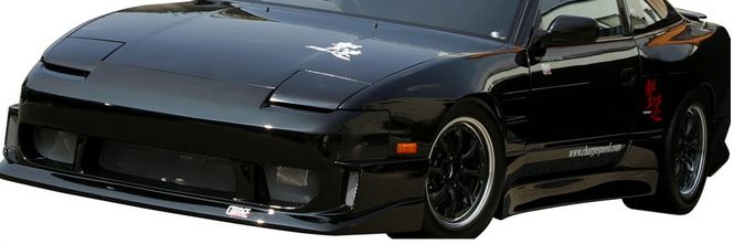 Hovedbilde Nissan 200SX S13 - ChargeSpeedd Frontfanger