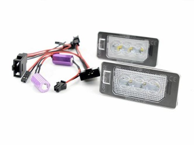 Hovedbilde VAG LED Nummerpladelys Audi VW Type 109 OEM ...