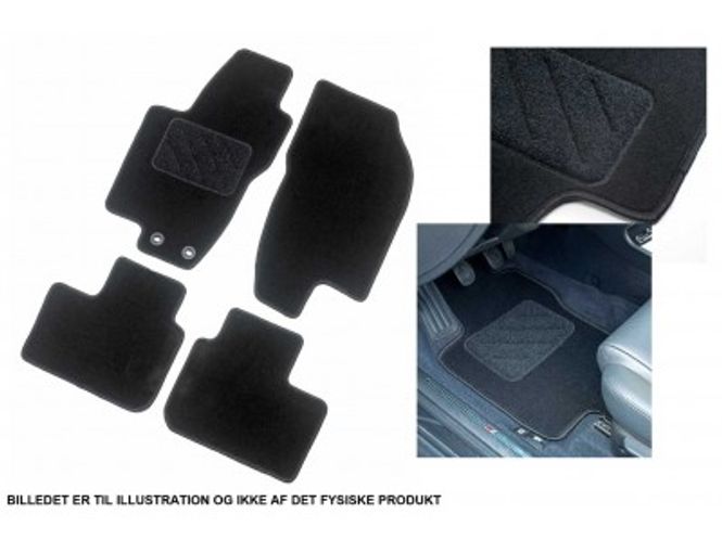 Hovedbilde Audi A3 8P Måttesæt Velour Luksus 2003-2012