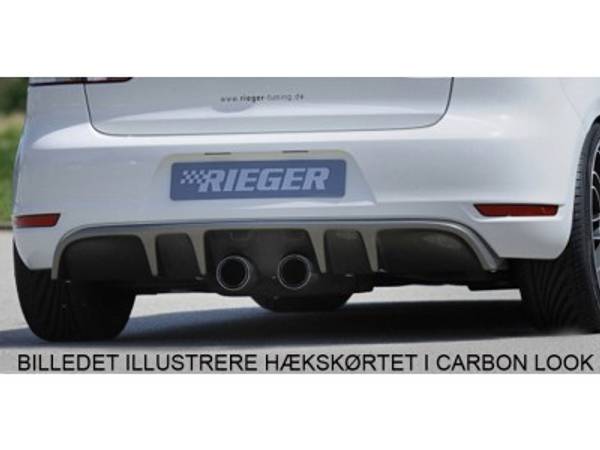 VW Golf 6 Rieger Hækskørte Center GTI/GTD/Cabrio