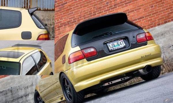 SPL-Tuning Honda Civic 92-95 3D Spoon Style Spoiler