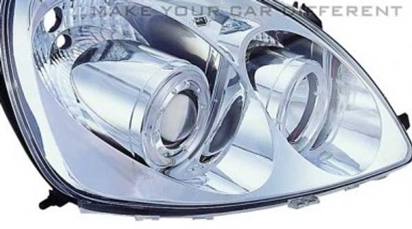 	 Toyota Yaris 98-03 Chrome Angeleye Headlights