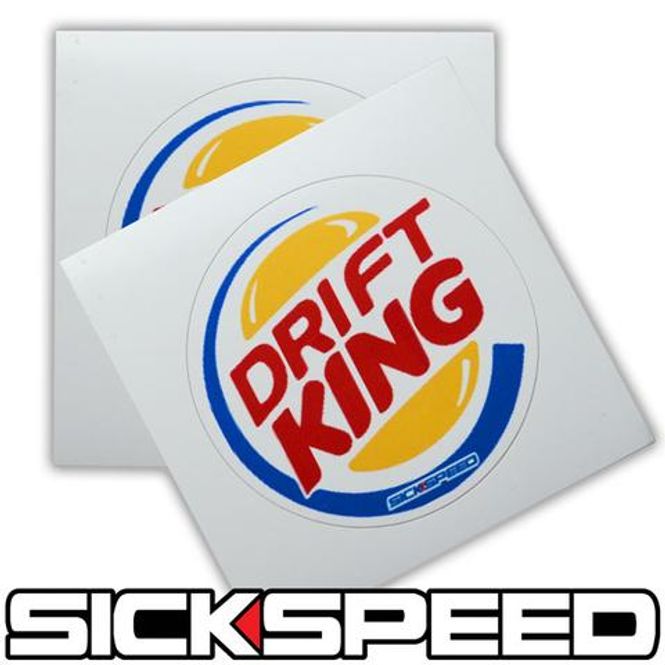 Hovedbilde 2PC SICKSPEED VINYL PARODY STICKER U NIVERSAL