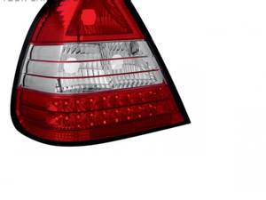 Hovedbilde Mercedes W202 Baglygter LED Rød