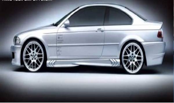 BMW E46 ST Sideskørter Coupe S-Power