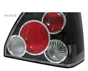 Hovedbilde VW Golf 2 Baglygter 4R Sort
