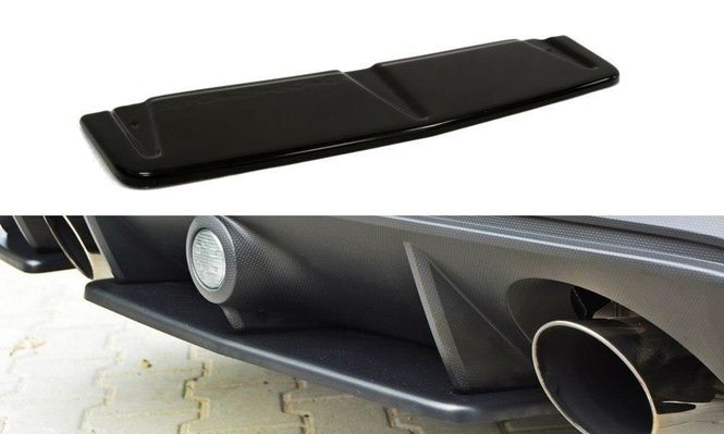 Hovedbilde CENTRAL REAR SPLITTER FORD FOCUS 3 RS - carbon ...