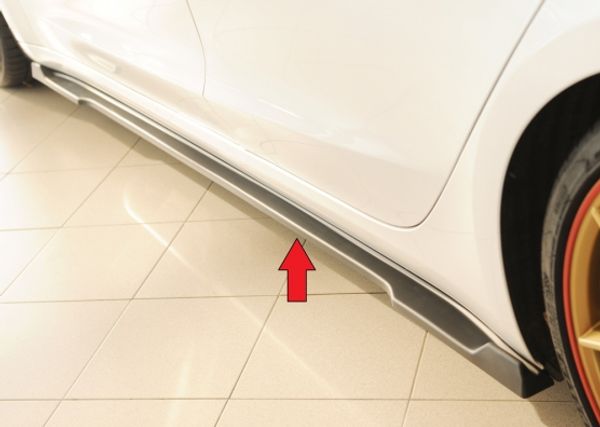 Rieger side skirt approa ch for orig. side skirt