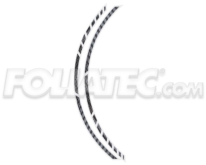 Hovedbilde Foliatec Pin striping racing - Black14 stk - 7mm ...