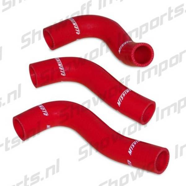  Mazda MX5 94-98 Silicone Radiator Hose Kit Red Mishimoto
