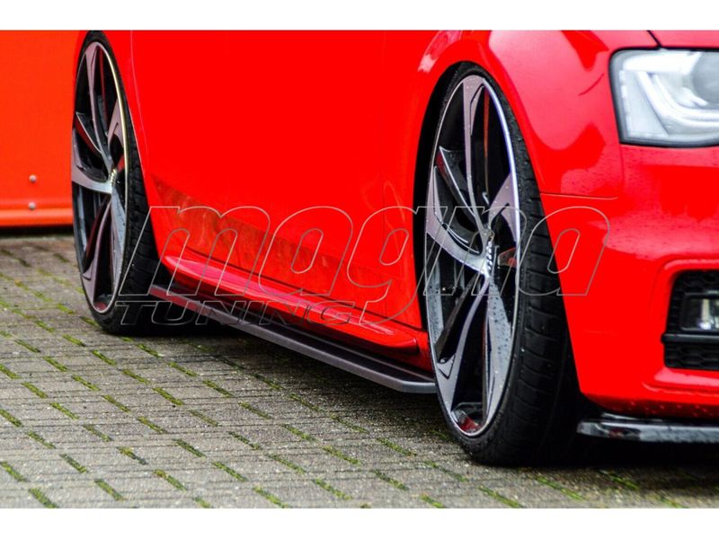 Audi A4 / S4 B8 / 8K Facelift Invido Side Skirt Extensions