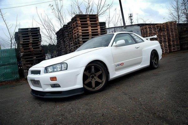 Wide Arches Nissan Skyline R34 GTR (For 002299-1 Bumper)-P