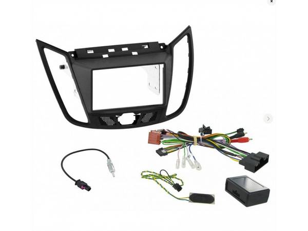 Ford C-Max Komplet Rammekit inkl. Interface Mørkegrå 11-16